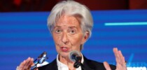 Christine Lagarde, presidenta del Banco Central Europeo.